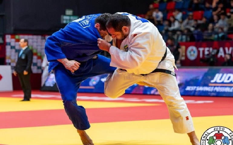 Brasil fecha Grand Slam de Tel-Aviv com bronzes de Rafael Silva e Leo Gonçalves