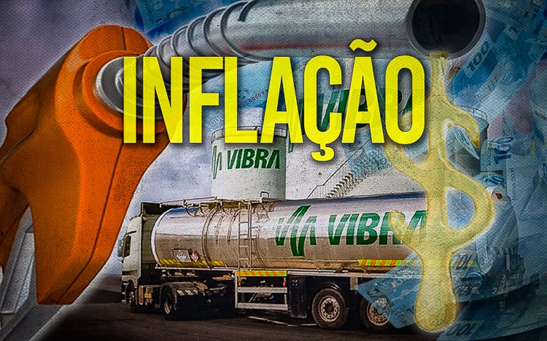 Preços dos combustíveis e alimentos levam inflação a novo recorde