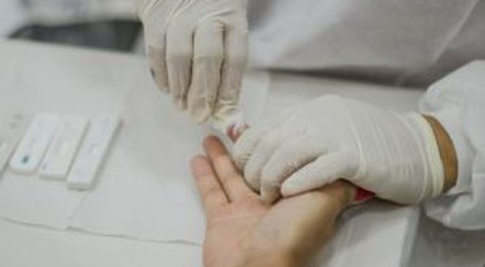 TESTE RÁPIDO / Foto: Ascom/SES