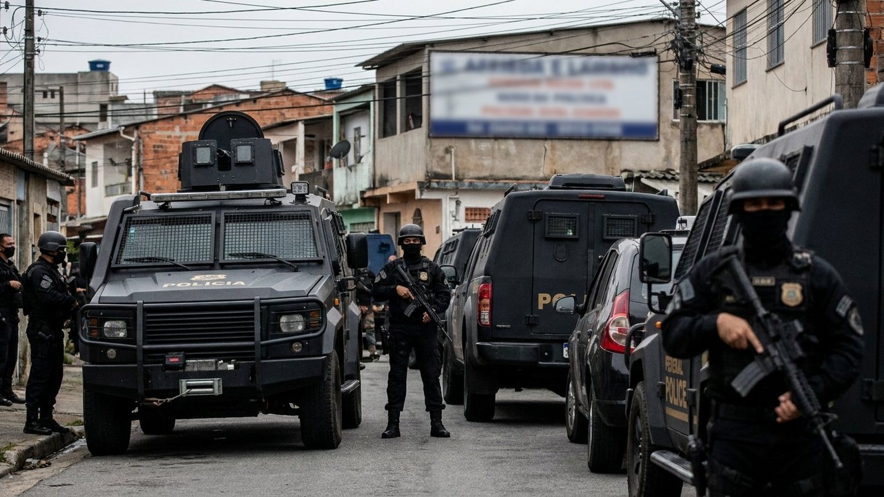 PF aponta snipers, blindados e ameaças em grupo ligado a Vorcaro