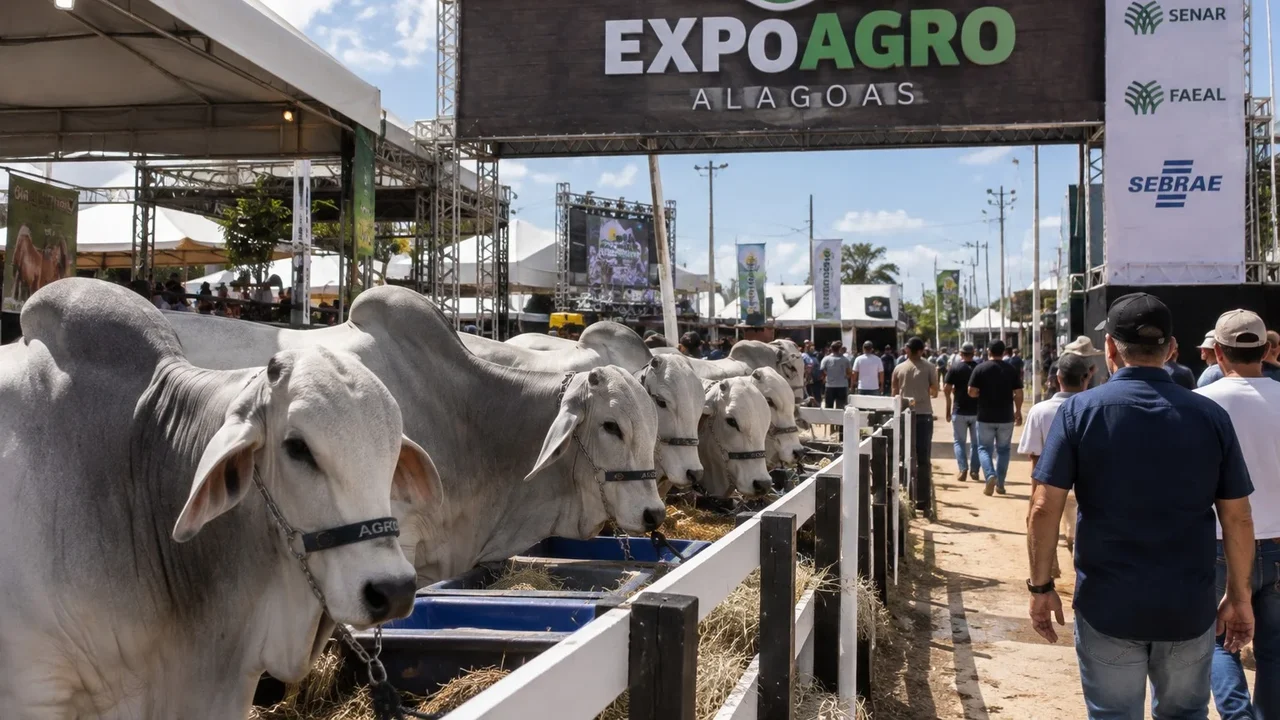 Expoagro Alagoas abre a 76ª edição com novo espaço e meta de R$ 50 milhões em negócios