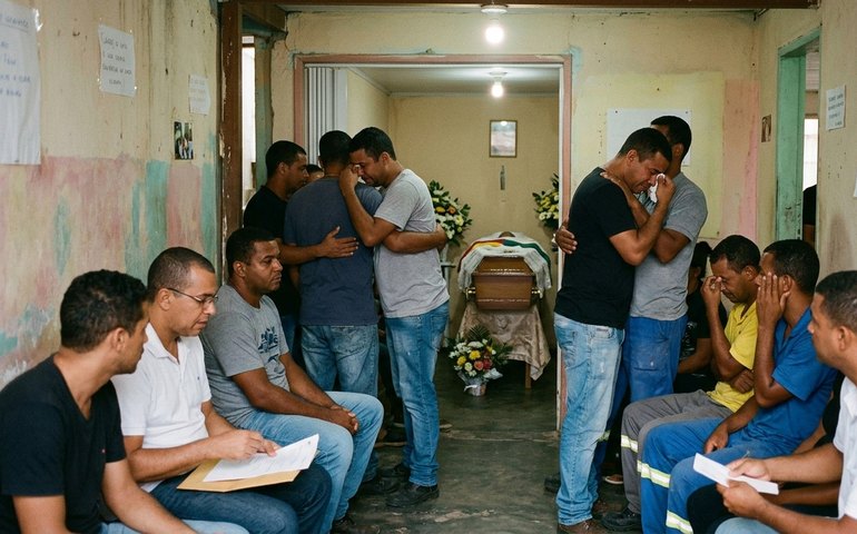 Morador morto no Morro dos Prazeres é velado no Rio; amigos da pelada pagam translado do corpo para o Piauí