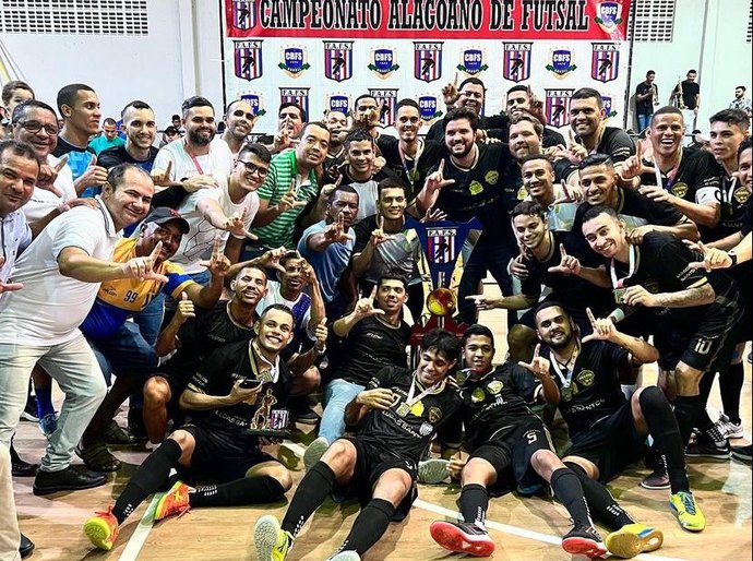Esporte Clube Traipu vence Campeonato Alagoano de Futsal nesse sábado (17)