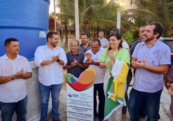 Em parceria com a Semarh, prefeita Marcela Gomes entrega cinco poços em Novo Lino