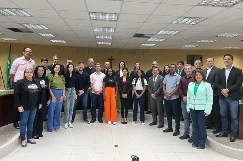 O Tribunal de Contas de Alagoas recebe alunos de Direto da FACIMA