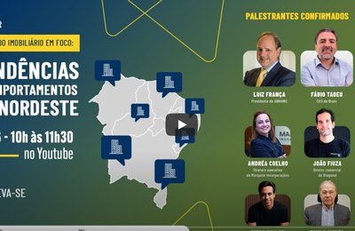 Mercado imobiliário nordestino movimenta mais de R$ 6,6 bilhões nas capitais no 1T24