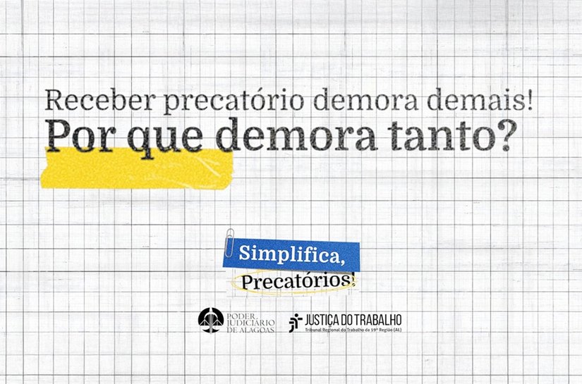Vídeo produzido pela Dicom do TJAL explica etapas para o pagamento de precatórios