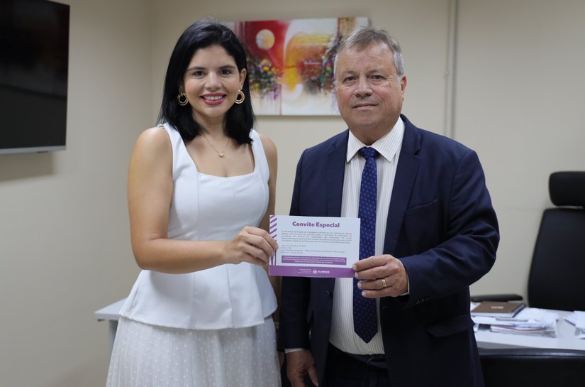 PGJ em exercício recebe secretária de Cidadania e reforça articulação institucional em defesa da pessoa idosa