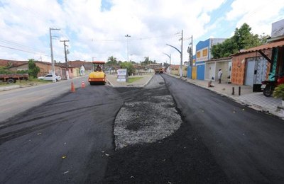 Prefeitura inicia obras de pavimentação asfáltica em ruas do Centro Histórico de Marechal
