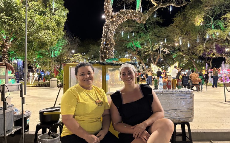 “Vou tirar 13º pela primeira vez”: ambulantes celebram vendas no Parque do Centenário