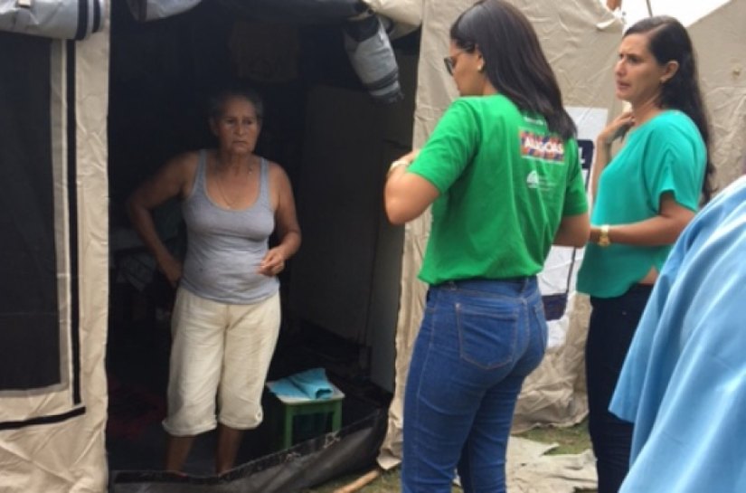 Seinfra faz levantamento de famílias atingidas pelas chuvas em Marechal