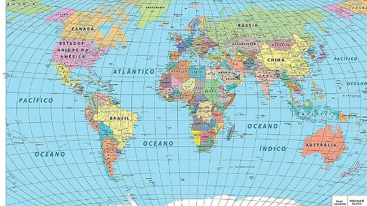 A revolta do mapa-mundi