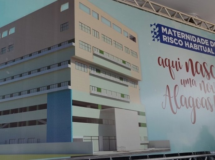 Obras da Maternidade Estadual de Risco Habitual estão em ritmo acelerado