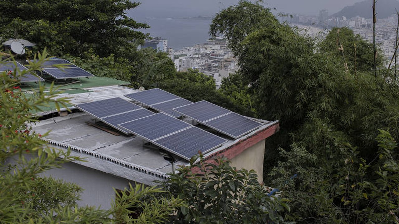 Energia solar brilha nas favelas brasileiras