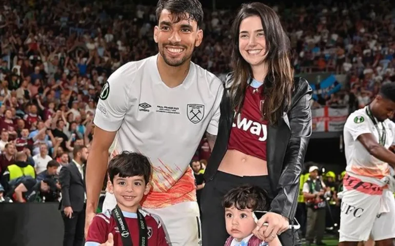 Com festa de Paquetá e Palmieri em estádio lotado, West Ham celebra título da Liga Conferência