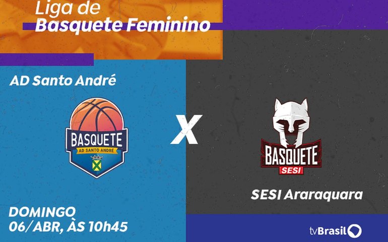 TV Brasil exibe AD Santo André X SESI Araraquara