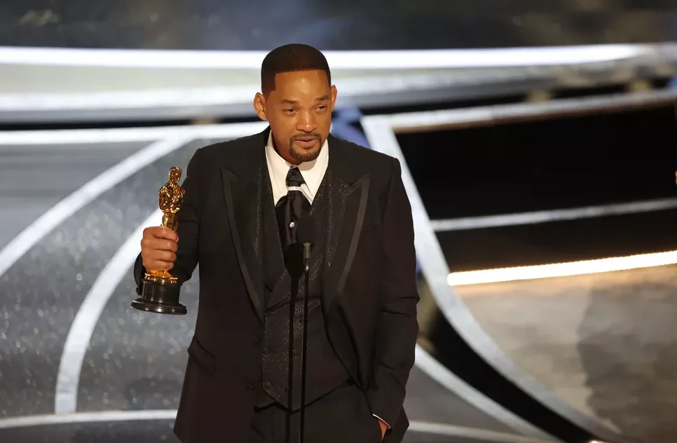 'Aceito e respeito a decisão', diz Will Smith após ser banido do Oscar / Foto: Foto: Myung Chun/Getty Images