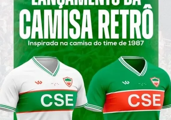 Com eleição confirmada para sexta-feira (8), atual direção do CSE lança camisa Retrô e faz homenagem a ídolos
