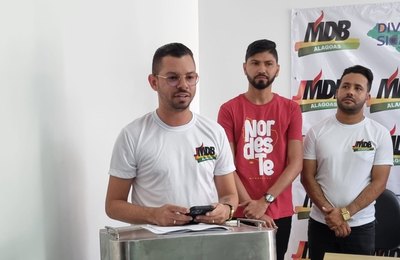 Novos dirigentes da JMDB e do MDB Diversidade em Alagoas foram empossados nesta segunda