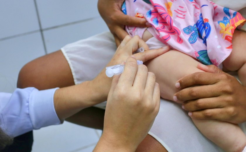 Cobertura vacinal infantil em Alagoas registra aumento em 2024, aponta Ministério da Saúde