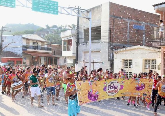 Bloco Folia Social leva frevo e alegria às ruas de Santana do Mundaú