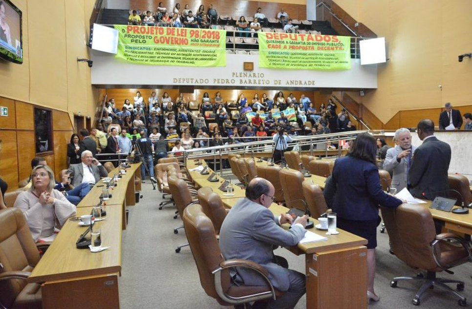 Votação Alese / Foto: Jadilson Simões