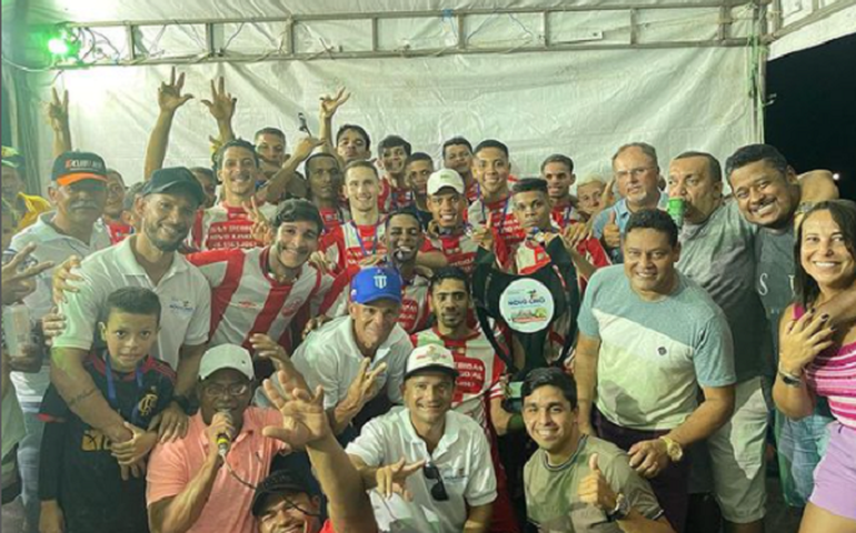 Dia do Trabalho é comemorado em Novo Lino com torneio de futebol promovido pela prefeitura