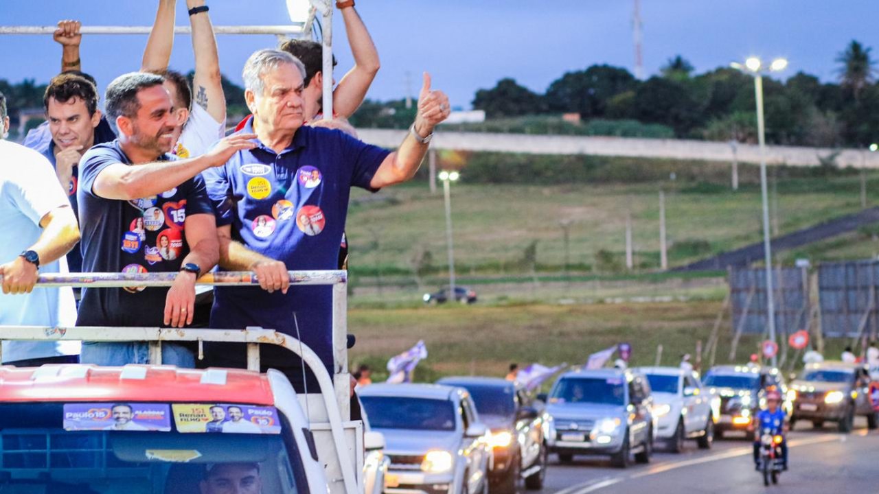 Paulo recebe apoio de motociclistas e motoristas de aplicativos em Arapiraca