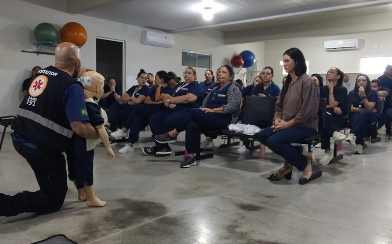 Samu promove treinamento de primeiros socorros para profissionais da Adefal