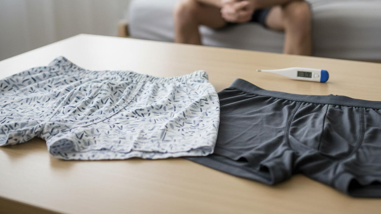 Saiba como roupas íntimas masculinas podem influenciar saúde testicular e produção de espermatozoides