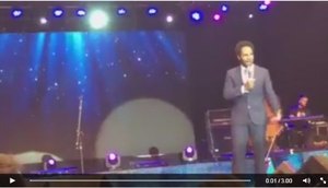 Thalles em evento - Reprodução: Youtube