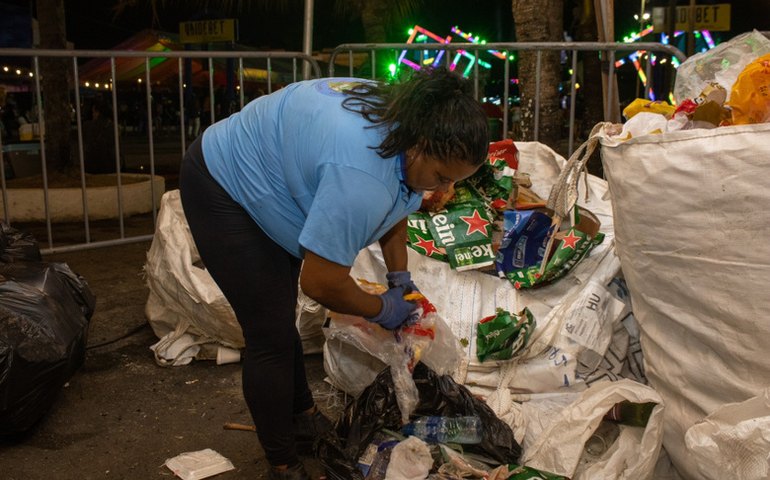 Verão Massayó: Coleta Seletiva é Massa recolhe 14 toneladas de recicláveis durante festival