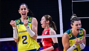 brasil_x_japao_lnv_fem_2024 / Foto: Foto: divulgação Volleyball World