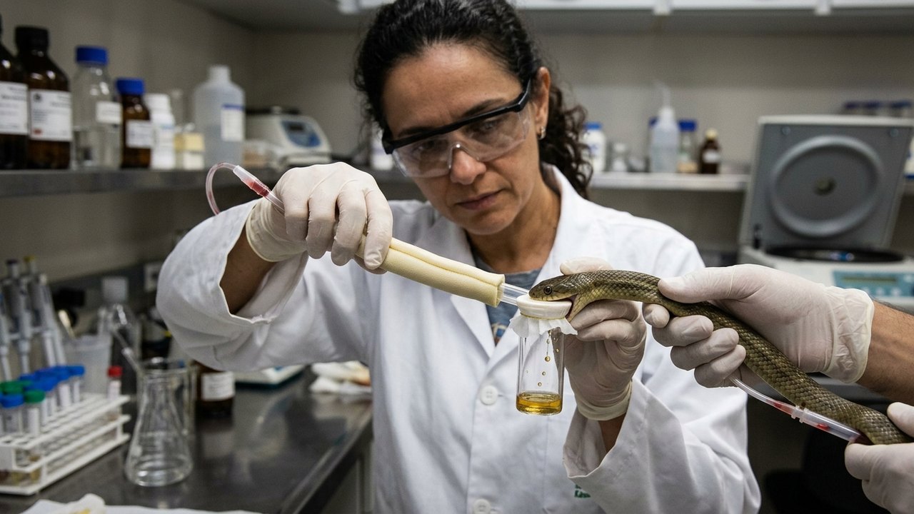 Molécula encontrada no sangue de serpente pode abrir caminho para novos medicamentos contra a obesidade