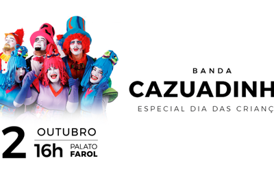 Tem programação especial para as crianças no Palato 