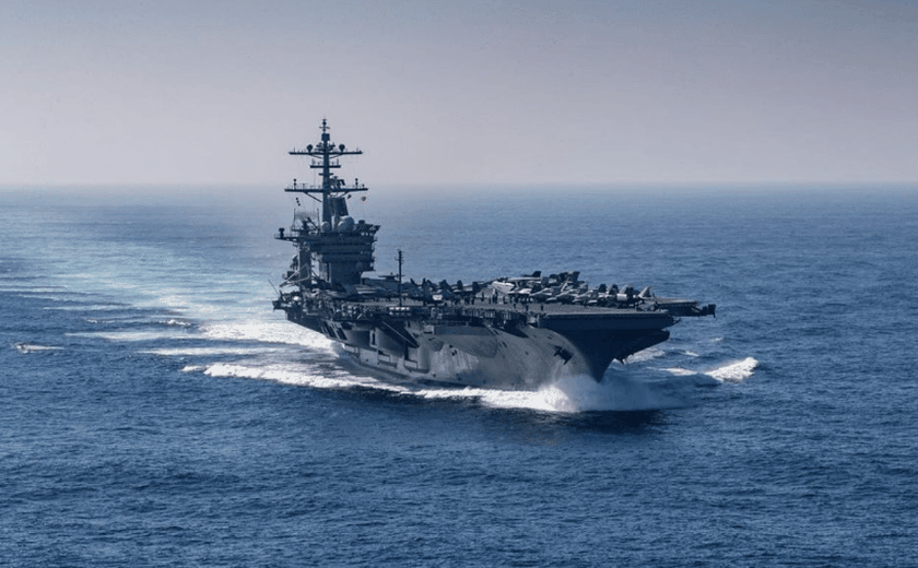 USS George Washington: Veja vídeo de exercícios militares dos EUA e Brasil em superporta-aviões americano