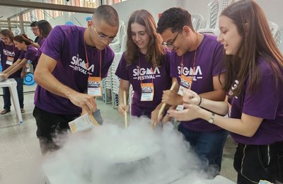 Ciência: Sigma Festival traz experiência internacional para estudantes de Alagoas