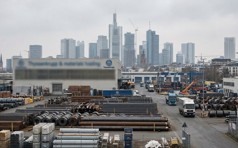 Thyssenkrupp vai desmembrar unidade de comércio de materiais e listá-la em Frankfurt