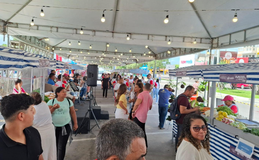 Circuito Regional de Feiras da Agricultura Familiar e Economia Solidária chega à Delmiro Gouveia