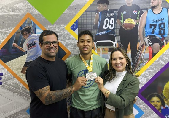 Com apoio da Selaj, atleta conquista prata no Brasileiro Sub-15 e vaga no Bolsa Atleta Nacional