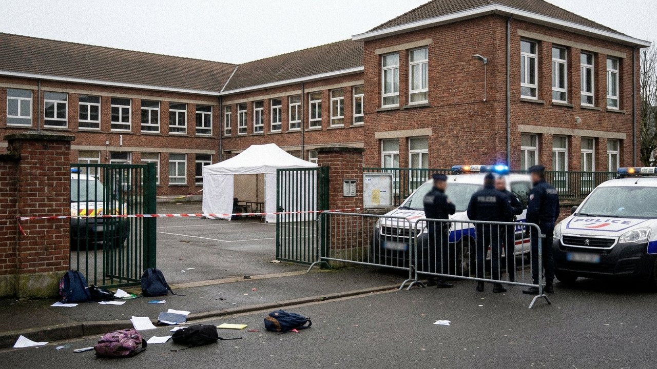 Procuradoria antiterror da França investiga ataque em escola com 2 feridos