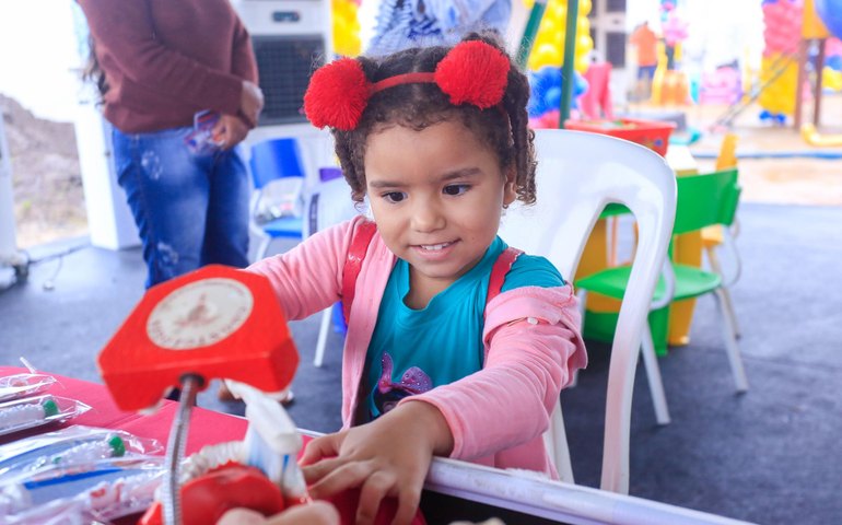 Secretaria da Primeira Infância promove mais de 150 atendimentos durante 5ª edição do Saúde Até Você