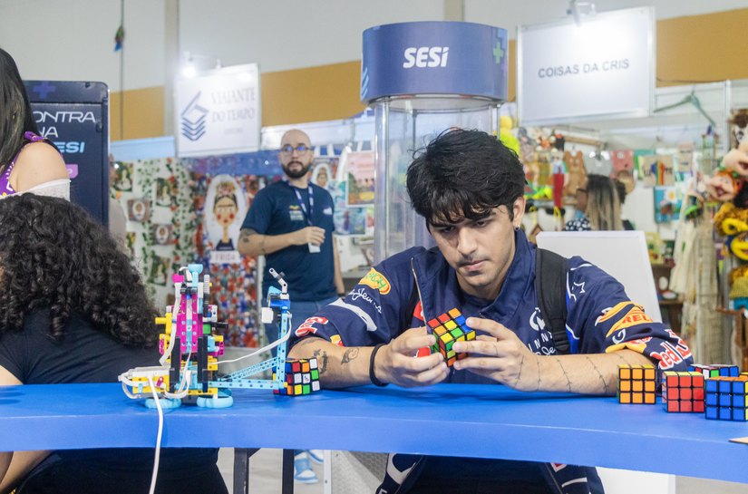 Sesi e Senai apresentam soluções do programa Cidade do Amanhã na Feira dos Municípios Alagoanos