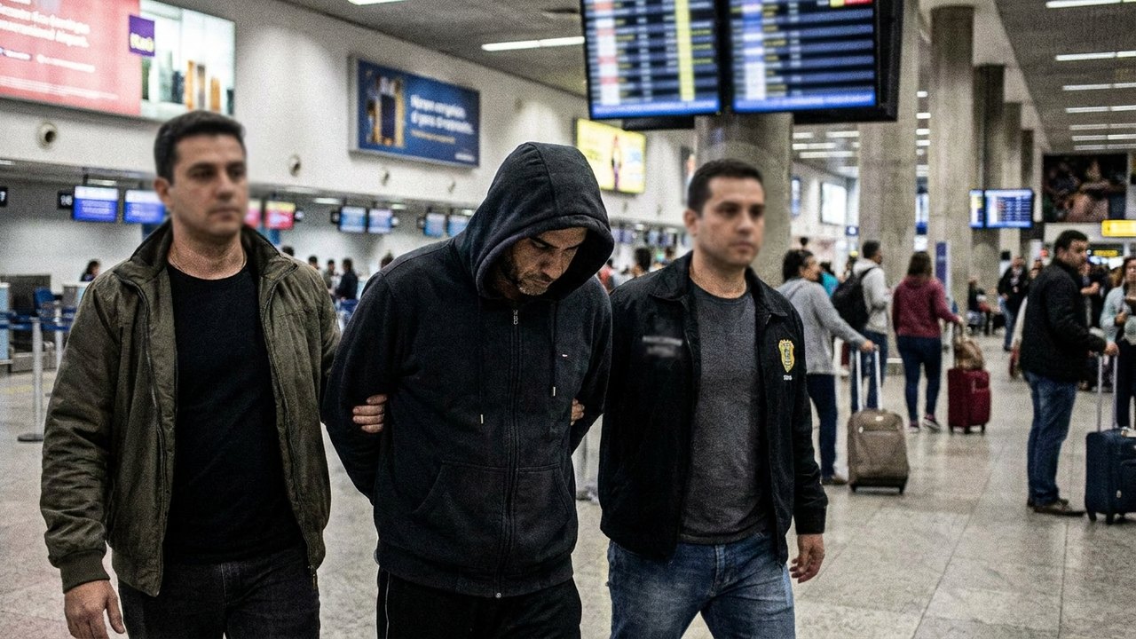 Homem apontado como líder de 'arrastadores' no Aeroporto de Guarulhos é preso