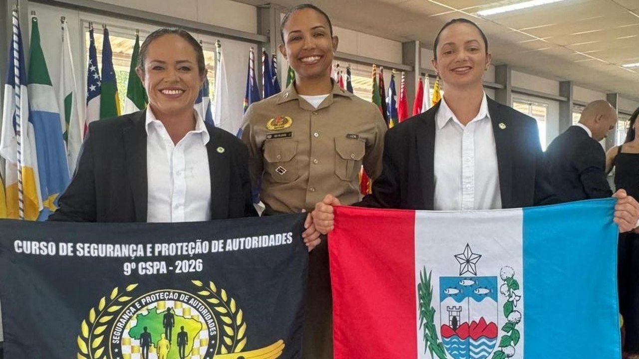 Militares alagoanas concluem curso de segurança e proteção de autoridades da Força Nacional