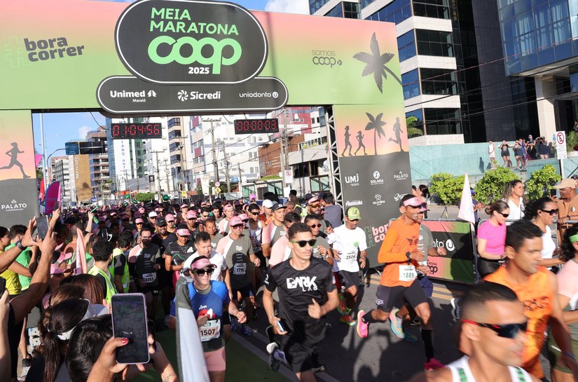 Meia Maratona Coop vai reunir 3 mil atletas em Maceió no dia 20 de setembro