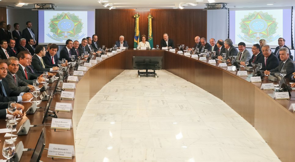 reunião dilma e governadores