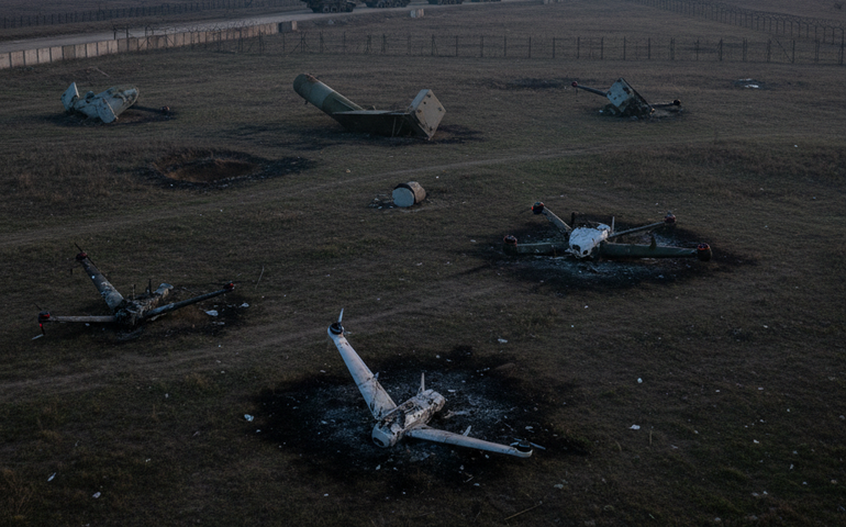 Exército russo derruba 9 bombas aéreas guiadas e 224 drones ucranianos em um dia