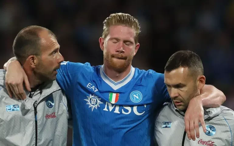 Em reabilitação, De Bruyne projeta retorno e mira Copa do Mundo