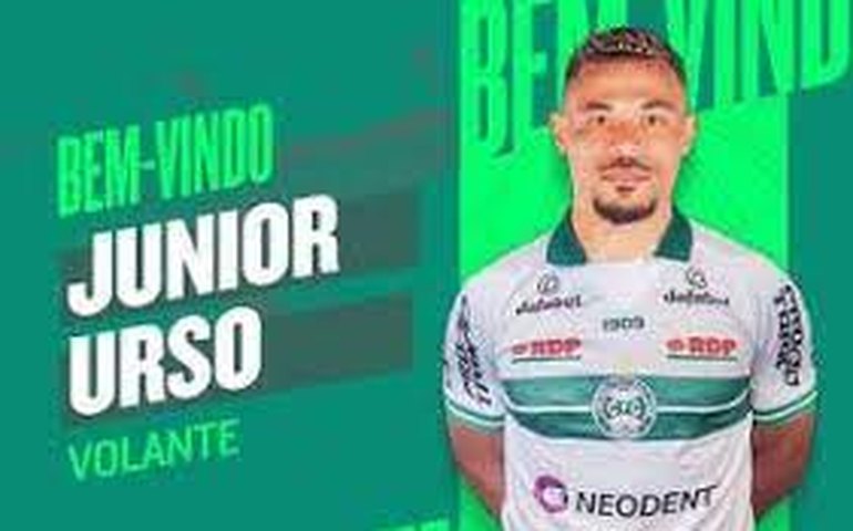 Coritiba repatria o volante Júnior Urso: ‘Que possamos surpreender em 2023’